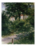 Une Allee dans le Jardin de Rueil Giclee Print