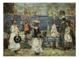 Buy Beach Scene, Boston at AllPosters.com