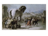 Buy Procession of the Trojan Horse into Troy at AllPosters.com