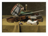 Japanese Fan, Violinand Books