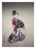 Japanese Print (Woman in Kimono)