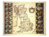 Buy Map of Great Britain at AllPosters.com