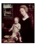 Madonna with Child Holding Spoon