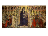 Buy Madonna Enthroned (Front of the Maesta Altar) at AllPosters.com