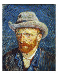 Self Portrait with Grey Felt Hat, c.1887