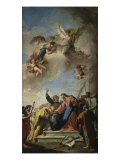 Christ Giving the Keys of Paradise to St. Peter