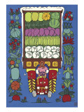 Buy Fresh Vegetables Going to the Market at AllPosters.com
