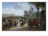 Buy Louis Xiv Unveils the Milo of Croton Statue at AllPosters.com