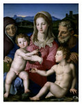 Buy Holy Family with Saint Anne and John the Baptist at AllPosters.com