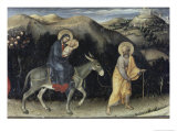 Flight into Egypt (Predella Detail from Adoration