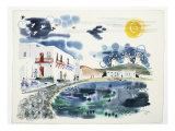 Buy Mykonos Bay with Windmills, Greece at AllPosters.com