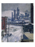 Buy Blast Furnaces in Winter at AllPosters.com