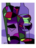 Cubic-Wine Bottle