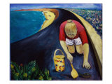 Buy Young Girl with Turtle at AllPosters.com
