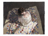 Buy Woman Sitting on a Quilt at AllPosters.com
