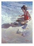 Little Girl on the Beach
