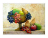 Fruit in a Pedestal Bowl