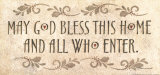 May God Bless This Home