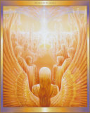 Heaven Of Angels Art Print