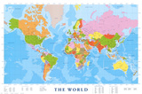 Buy Map of the World at AllPosters.com