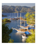 Buy Gulets Boats on the Turquoise Coast of Turkey at AllPosters.com