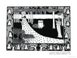 La Beale Isoud at Joyous Gard, Illustration from 