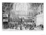 Buy Westminster Hall, West End, with the Courts of Chancery and Kings in Session at AllPosters.com