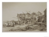Buy Housing for the Poor in the Inner Port of Macao, Plate 13 from "Sketches of China" at AllPosters.com