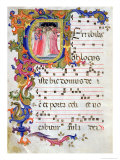 Page with Historiated Initial 