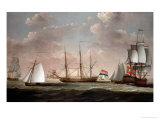 Buy The East Indiaman "T Slot Ter Hooge" at AllPosters.com