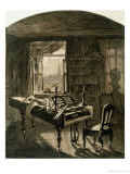 Buy Beethoven's Room at the Time of His Death, 1827 at AllPosters.com
