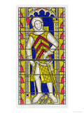 Buy Gilbert De Clare, 3rd Earl of Gloucester, after a Stained Glass Window of circa 1340 at AllPosters.com