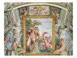 Buy The "Galleria Carracci" Detail of Polyphemus and Galatea, 1597-1604 at AllPosters.com