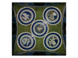 Buy View of the Ceiling with Roundels Representing the Holy Spirit and the Four Cardinal Virtues, 1460s at AllPosters.com