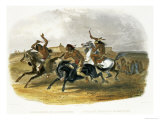 Buy Horse Racing of Sioux Indians Near Fort Pierre at AllPosters.com