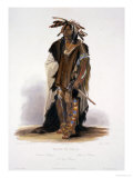 Buy Wahk-Ta-Ge-Li, a Sioux Warrior, Plate 8 from Volume 2 of "Travels in the Interior of North America" at AllPosters.com