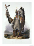 Mato-Tope, a Mandan Chief, Plate 13 from Volume 2 of 