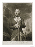 Buy Portrait of Richard Kempenfelt Rear-Admiral of the Blue at AllPosters.com