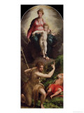 Buy Madonna and Child with St. John and St. Jerome, 1526-27 at AllPosters.com