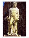Buy The Fountain of Neptune, Detail of the Figure of Neptune, 1560-75 at AllPosters.com