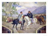 The Meeting Between Giuseppe Garibaldi and King Vittorio Emanuele II on the 26th of October 1860