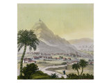 Buy A View of the Township of Lima, Peru, from "Le Costume Ancien Et Moderne" at AllPosters.com