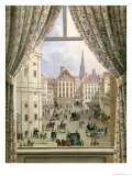 Buy View of the Freyung, Vienna, 1825 at AllPosters.com