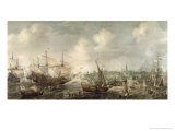 Buy The Arrival of Fredrick V at Vlissingen in 1613 at AllPosters.com