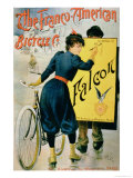 Poster Advertising "The Franco-American Bicycle Co.," Paris