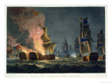 Buy The Battle of Cabareta Point, July 12th 1801, for J. Jenkins's "Naval Achievements" at AllPosters.com
