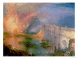 Buy The Burning of the Houses of Parliament, 16th October 1834, circa 1835 at AllPosters.com