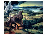 Buy Landscape with St. Jerome at AllPosters.com