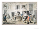 Buy Inn Yard at Calais, 1790 at AllPosters.com