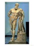The Farnese Hercules, Roman Copy after a Greek Original by Lisippus, 3rd Century